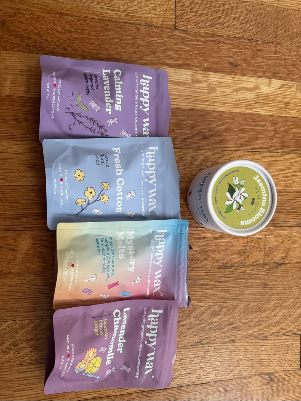 Bath & Body Wax Melts - Lavender, Cotton, Jasmine & Mystery Scents